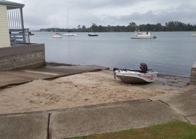 Photo: Our boat ramp and jetty