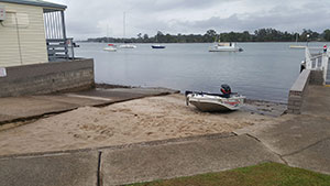 Our ramp and jetty